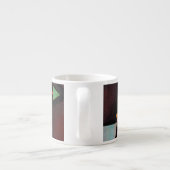 Tasse Expresso Kandinsky peinture Abstraite oeuvre classique (Dos)