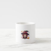 Tasse Expresso kawai sorciere  (Devant)