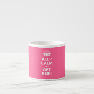 Tasse Expresso Keep Calm and Get Reiki