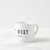 Tasse Expresso Key West la Floride (Devant droit)