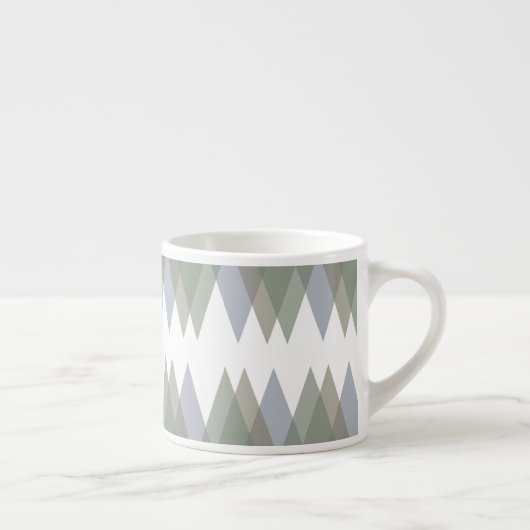Tasse Expresso Khaki triangles (Droite)