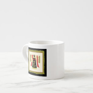 Tasse Expresso Kimono japonais traditionnel avec l'impression