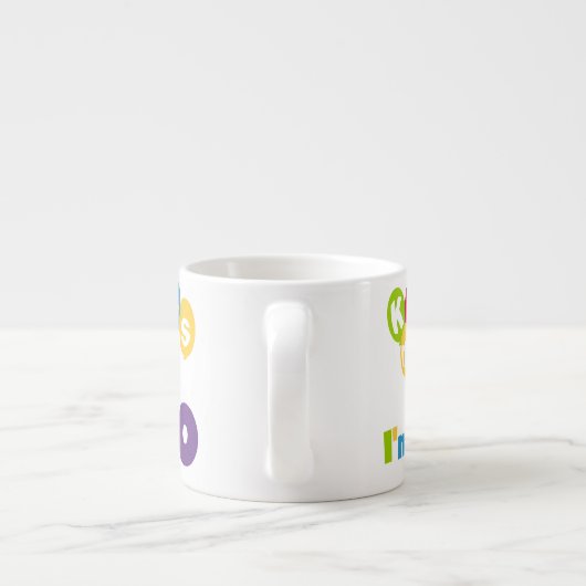 Tasse Expresso Kiss Me I'm 50 Anniversaire T-shirts et cadeaux (Dos)