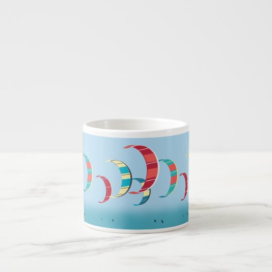 Tasse Expresso Kite Surf (Devant)