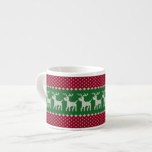 Tasse Expresso Knit de vacances n° 01