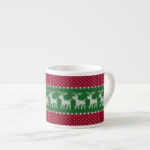 Tasse Expresso Knit de vacances n° 01 (Devant droit)