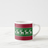 Tasse Expresso Knit de vacances n° 01 (Droite)