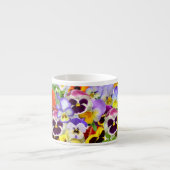 Tasse Expresso La collection Pansy (Devant)
