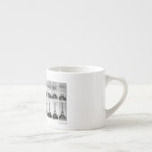 Tasse Expresso La construction de Tour Eiffel (Droite)