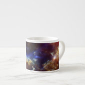 Tasse Expresso La crèche stellaire de la nébuleuse de rosette (Devant droit)