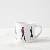 Tasse Expresso La Duchesse Meghan Australia Tour de mode (Droite)