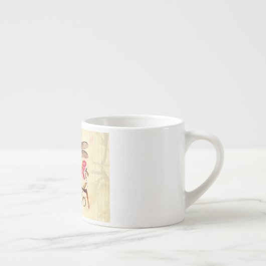 Tasse Expresso La faune de la libellule (Droite)