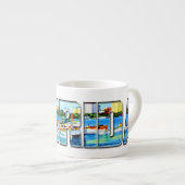 Tasse Expresso La Floride vintage (Devant droit)