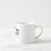 Tasse Expresso La foi au-dessus de la peur blanche (Droite)