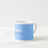 Tasse Expresso La force et les câlins de papa - Cadeau de Fête de (Devant droit)