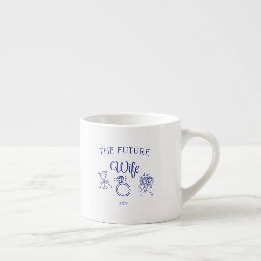 Tasse Expresso La future épouse  (Droite)
