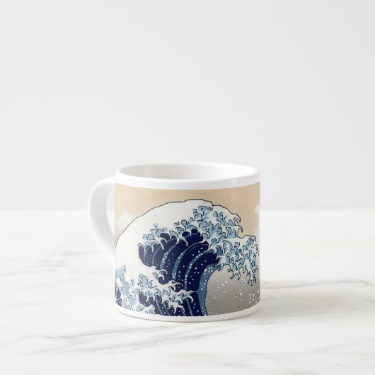 Tasse Expresso La Grande Vague Au Large De Kanagawa (Devant gauche)