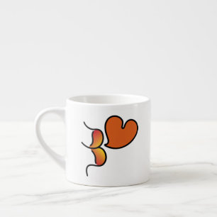 Tasse Expresso la muackS volante ! ! ! -Orange
