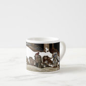 Tasse Expresso La nuit d'hiver (Devant droit)