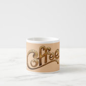 Tasse Expresso La Saint-Valentin du rose (Devant)