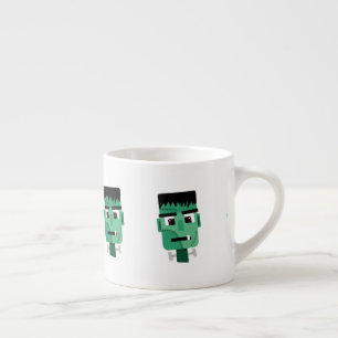 Tasse Expresso La tête du monstre Frankenstein