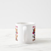 Tasse Expresso La vie arrive, le café aide (Dos)