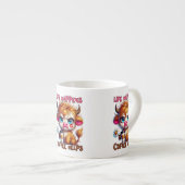 Tasse Expresso La vie arrive, le café aide (Devant droit)