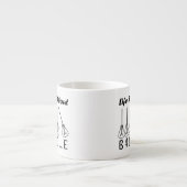 Tasse Expresso La vie, c'est l'équilibre de l'inspiration de moti (Devant)