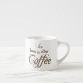 Tasse Expresso La vie commence après café (Droite)