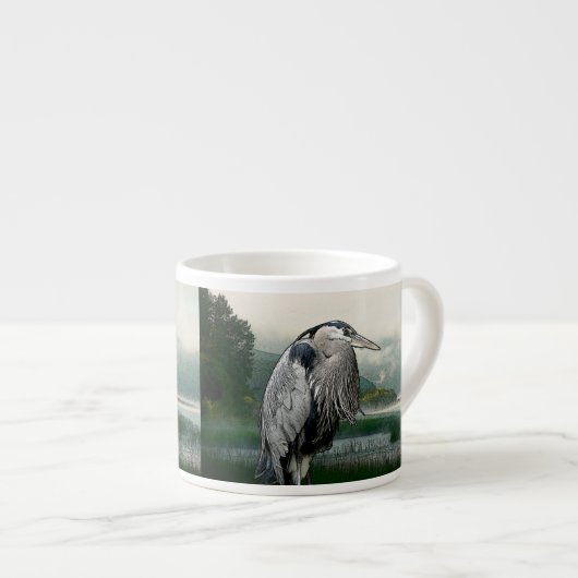 Tasse Expresso Lac Heron (Devant droit)