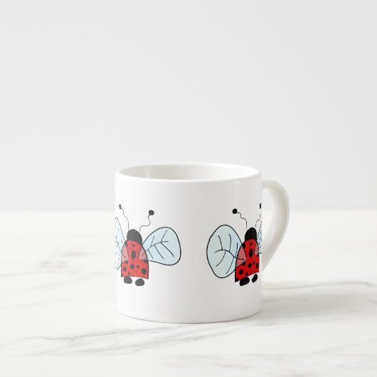 Tasse Expresso Ladybug (Devant droit)