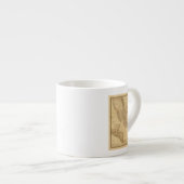 Tasse Expresso L'Amérique Centrale (Devant droit)
