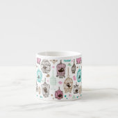 Tasse Expresso l'amour de cage à oiseaux badine le motif (Devant)