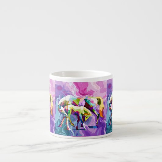 Tasse Expresso L'amour de la mère (Devant)