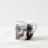 Tasse Expresso L'amour n'est pas un mur, c'est un pont (Devant droit)