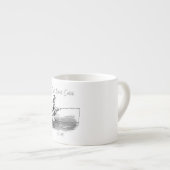 Tasse Expresso Lancer. Attendre. Attraper (Devant droit)