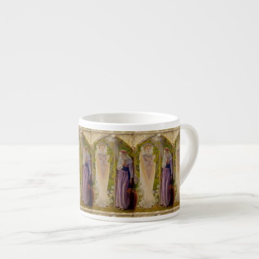 Tasse Expresso L'Annonciation D'Arthur Hughes (Devant droit)