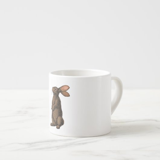 Tasse Expresso Lapin (Devant droit)