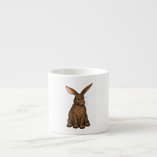 Tasse Expresso Lapin 3 (Devant)