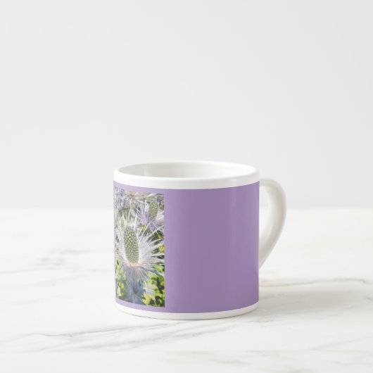 Tasse Expresso Lapin à fleurs (Devant droit)