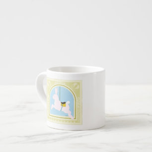 Tasse Expresso Lapin avant juin Bruyère Vess de carrousel