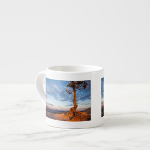 Tasse Expresso L'arbre s'accroche au rebord, parc national de