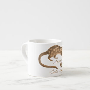 Tasse Expresso L'Australien fol Quoll mange n'importe quoi humour