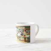 Tasse Expresso Le bar de plage du pingouin (Devant droit)
