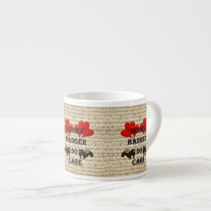 Tasse Expresso Le blaireau humain s'occupe