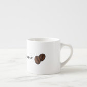 Tasse Expresso Le café est mon langage de l'amour (Droite)