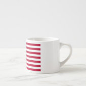 Tasse Expresso Le Cercle des étoiles, drapeau américain par Betsy (Droite)