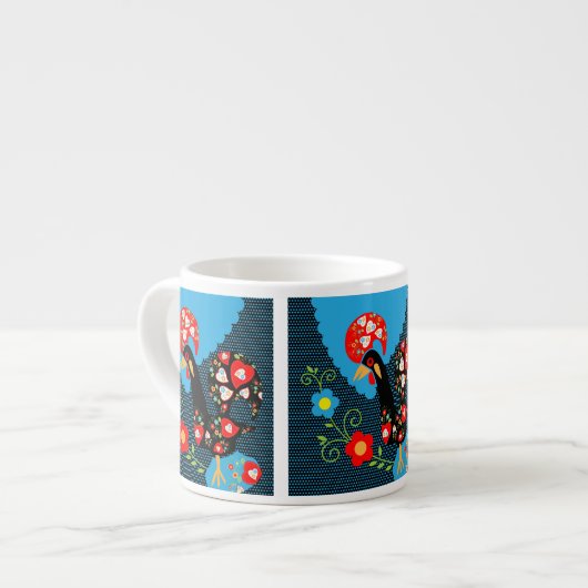 Tasse Expresso Le Coq du Portugal (Devant gauche)