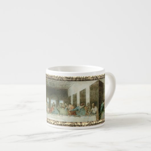 Tasse Expresso Le Dernier souper (Devant droit)