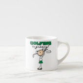 Tasse Expresso Le golf est super (Droite)